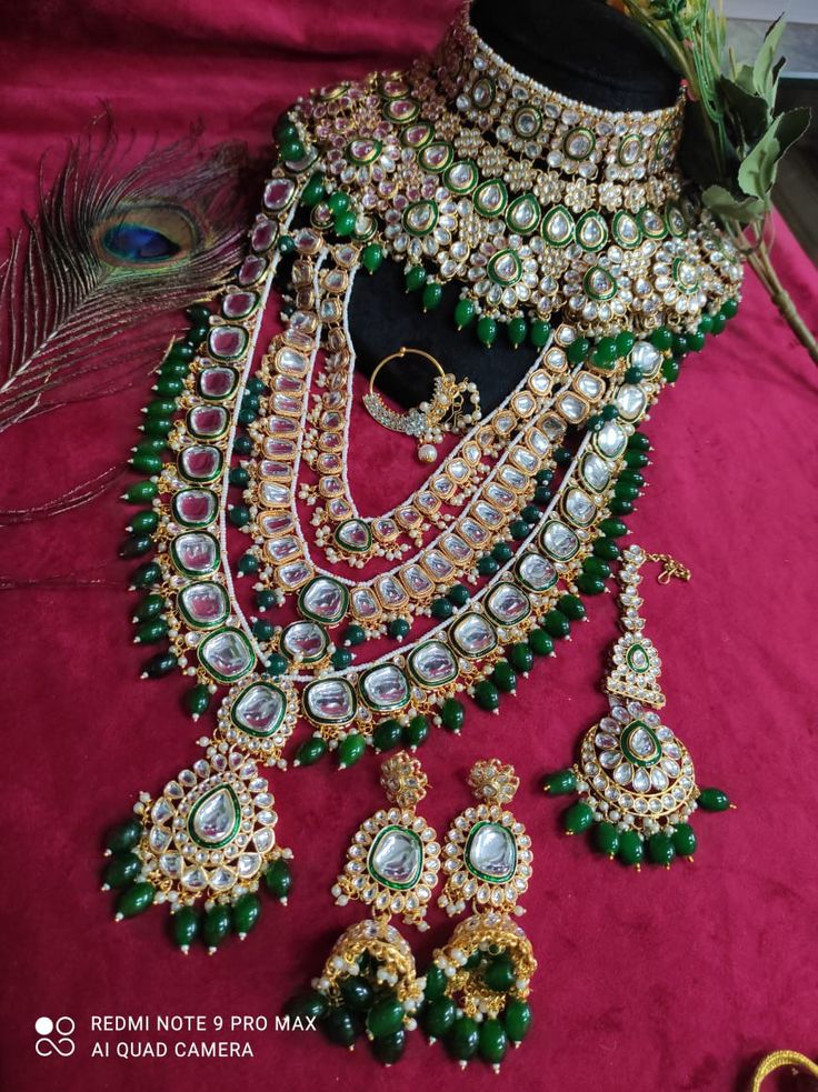 The Dazzle Present Bridal Wear Kundan Jewellery For Her