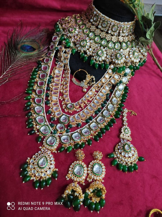 The Dazzle Present Bridal Wear Kundan Jewellery For Her